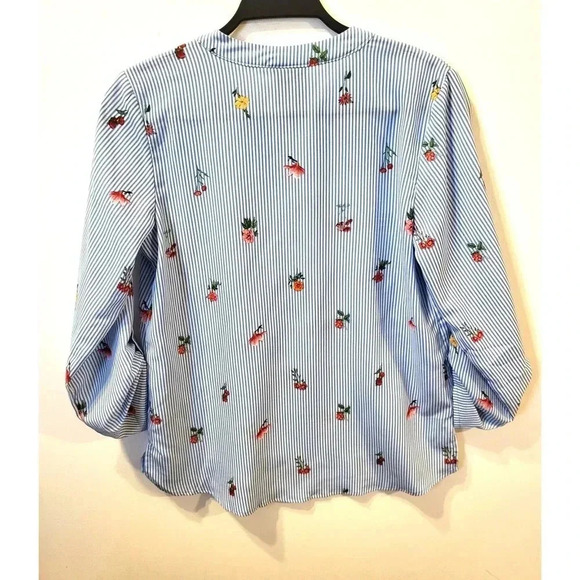 Knapp Studio Floral Striped Tunic - Picture 4 of 4